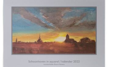 Schoonhoven in aquarel / kalender